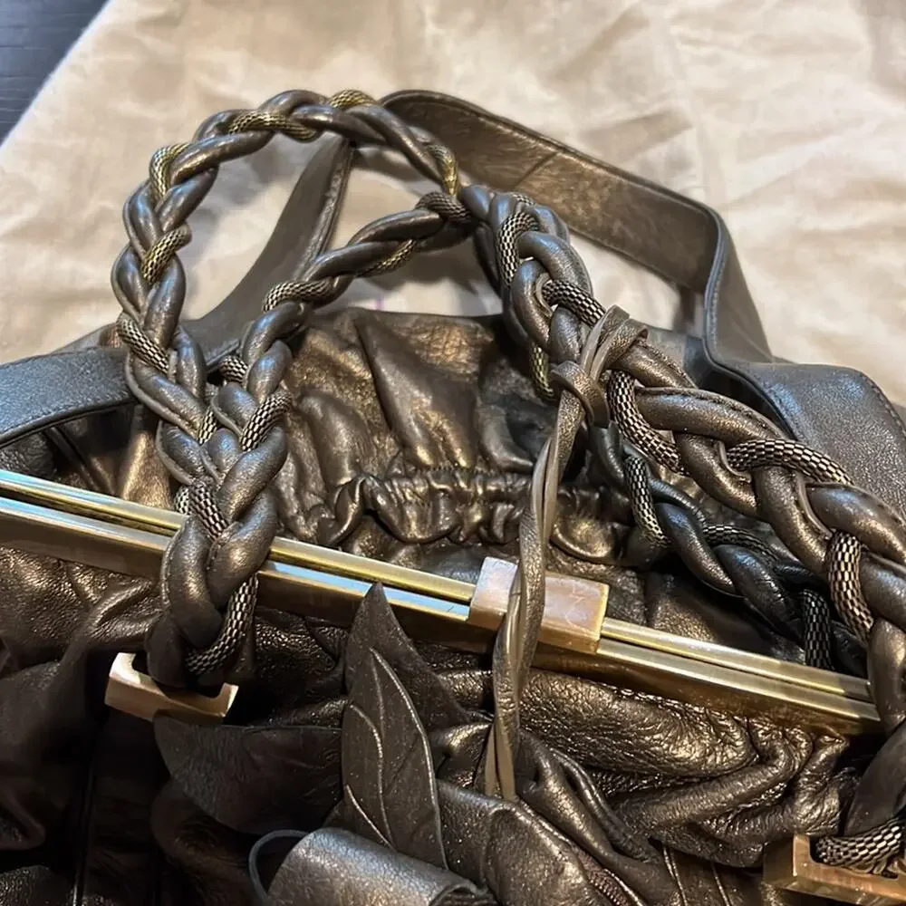 Botkier Bronze Leather Bag